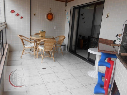 Imagem 20 de 30 de Apartamento Com 3 Dormitórios À Venda, 119 M² Por R$ 550.000,00 - Aviação - Praia Grande/sp - Ap1517