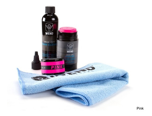 Kit De Corrente Wend Wax Bike - Rosa - Wax On E Wax Off