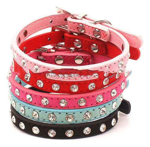 Collar Con Forma De Gatito Con Diamantes Y Accesorios Con Fo