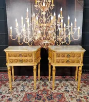 Comprar Mesas De Luz Estilo Luis Xvi Francés Con Mármol $140.000 C\u002Fu