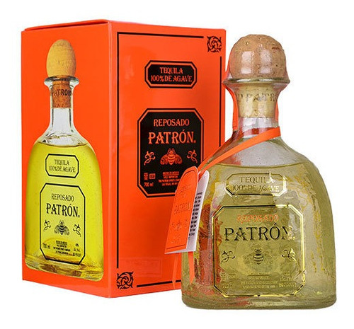 Imagen 1 de 5 de Tequila Patron Reposado 1/750ml/40%