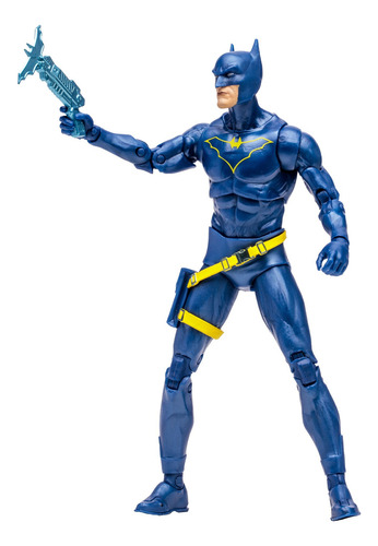 Figura Mcfarlane Dc Jim Gordon As Batman 12 Platinum (Reacondicionado)