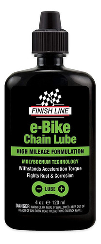 Finish Line - Lubricante Para Cadena De Bicicleta Eléctrica,