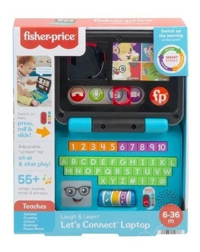 Fisher Price Lap Top De Aprendizagem Aprender E Brincar 