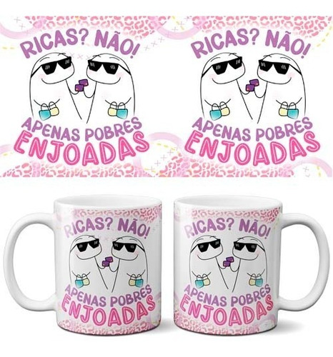 Pacote 18 Artes Canecas Amizades Flork Editáveis Corel Png