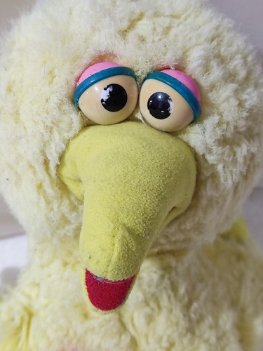 Lote 2 Peluches, Big Bird De Plaza Cesamo Y Barney. (Usado)