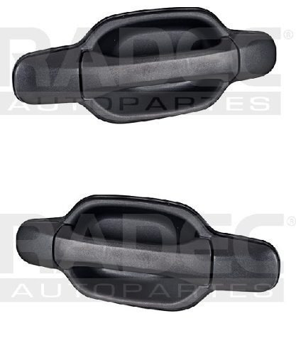 Par Juego Manijas Ext Chevrolet Colorado 2004 -2011 Tras Sxc