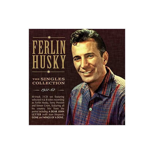 Huskey Ferlin Singles Collection 1951-62 Usa Import Cd X 3