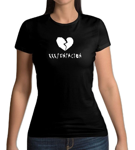 Playera Xxxtentacion Heart Xxx Tentacion Corazon Mujer