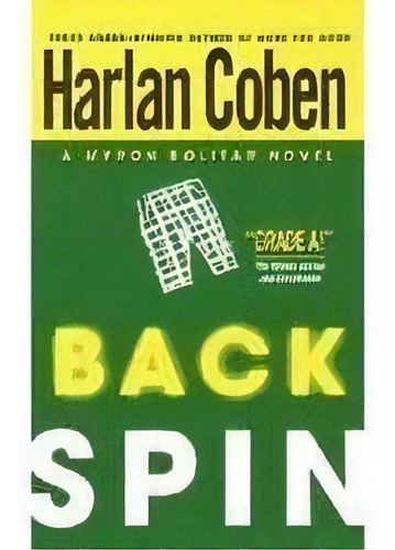 Back Spin De Harlan Coben, De Harlan Coben. Editorial Mariner Books En Inglés