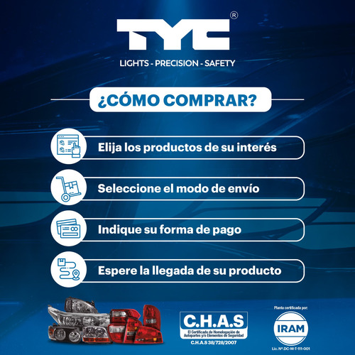 Imagen 6 de 10 de Faro Trasero Toyota Hilux 2012 2013 2014 2015 Tyc Derecho-