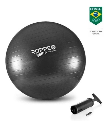 Bola Suiça 65 Cm C/ Bomba Ribermedica Yoga Pilates Fitness
