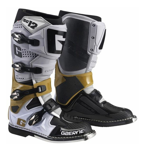 Botas Motocross Enduro Gaerne Sg-12 Gris/ Magnesio