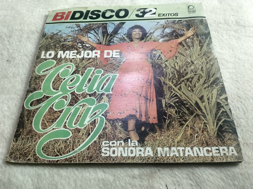 Celia Cruz Con La Sonora Matancera  Lo Mejor  Lp Vinilo.