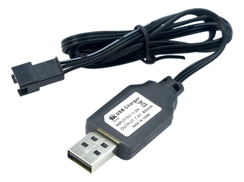 Para 2pcs 7.4v 2s Lipo Li-ion Cargador De Batería Usb Cable