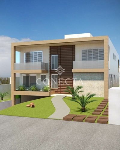 Imagem 2 de 3 de Casa À Venda No Tamboré | 525m² | 4 Suítes | Área Gourmet | Piscina | 4 Vagas | Próximo A Portaria | Casa Nova - Cncl1141