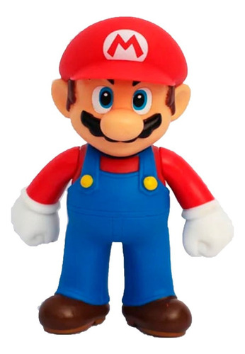 Muñeco De Mario Bros 12 Cm De Altura Excelente Regalo