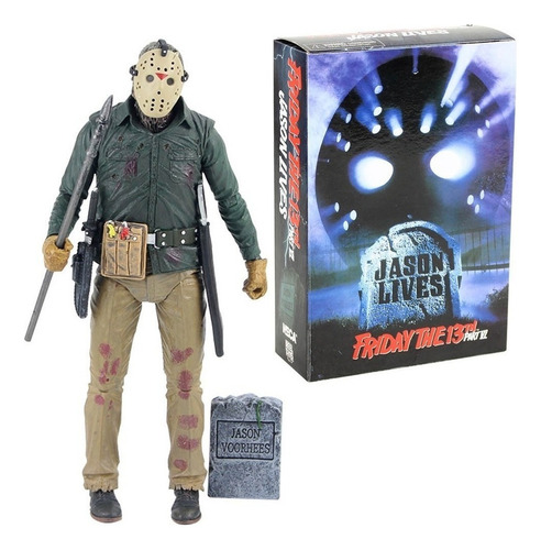 - Figura De Acción Neca Friday The 13th Part 6 De Jason