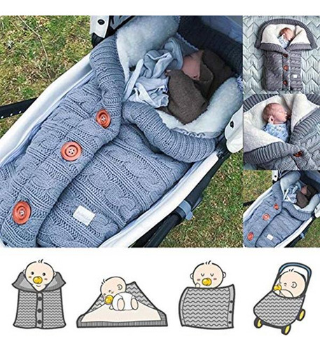Saco De Dormir Insular Cálido Para Bebé, Saco De Dormir De I