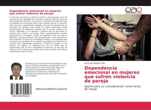 Libro:dependência Emocional De Mulheres Que Sofrem Violência
