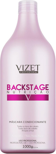 Vizet Mascara Condicionante Backstage Nutricao 1l