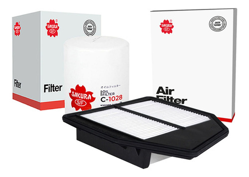 Kit Filtros Aceite Aire Honda Accord 2.4l L4 2008 A 2010