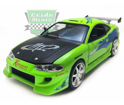 Velozes E Furiosos Brian's Mitsubishi Eclipse C/cx Esc. 1/24