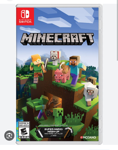 Minecraft Juego Nintendo Switch Nuevo Sellado Tienda 