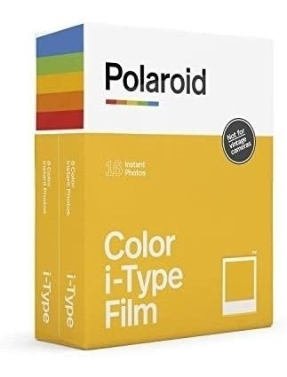 Imagen 1 de 7 de Pack Doble De Película Polaroid Color I-type 16 Fotos (6009)