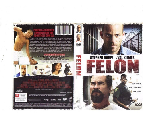 Felon Dvd Original Lacrado