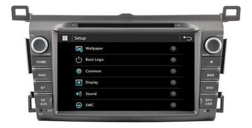 Android Toyota Rav4 2013-2018 Dvd Gps Wifi Mirror Link Touch