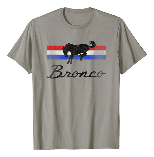 Camiseta Con Rayas Y Logotipo De Ford Bronco