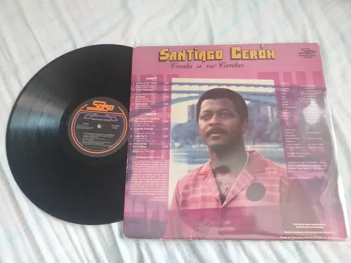 Santiago Cerón Canta Si Va A Cantar Lp Press Usa 1981 (Usado)