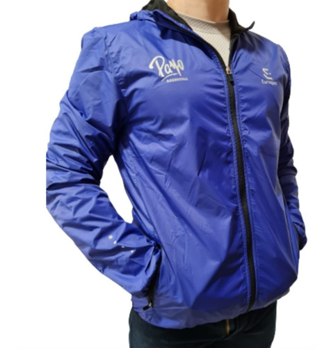Imagen 1 de 6 de Campera Payo Impermeable Reompevientos Abrigo Con Capucha