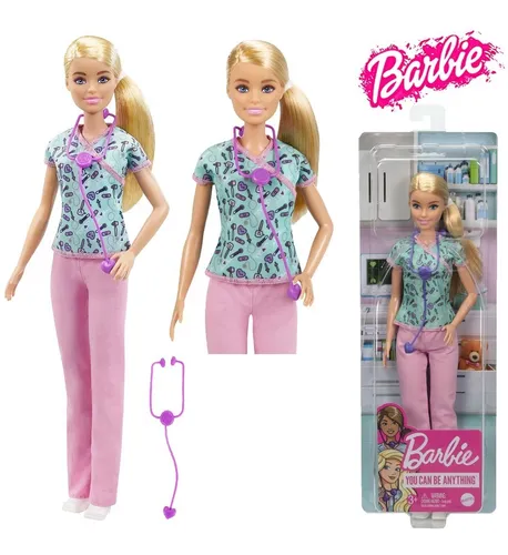 comprar Barbie Muñeca Enfermera Rubia 