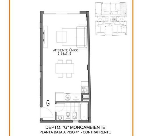 Imagen 13 de 30 de Departamento De Dos Ambientes En Venta, Haedo. Proyecto En Construcción.