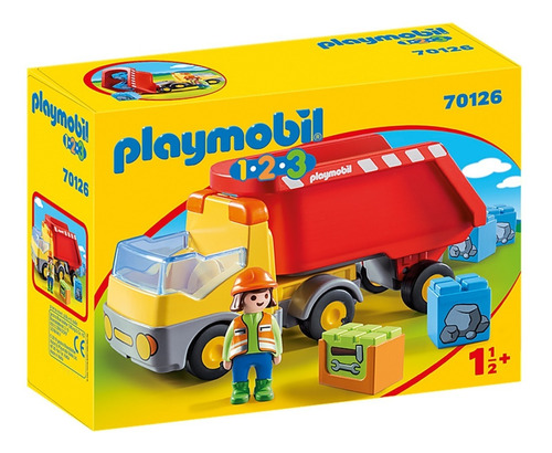 Juguete Camión De Basura Playmobil 1 2 3 7pcs Febo