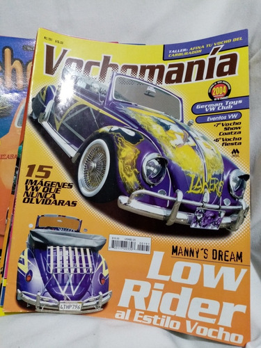 Revista Vochomania Años 2004, (23) Revistas Varios Números 