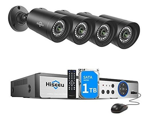 Camara Seguridad Cable 8ch Vigilancia Dvr 4 Para Ip66 24 Kq