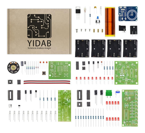 Kit De Práctica De Soldadura Yidab 5 Proyectos De Electrónic