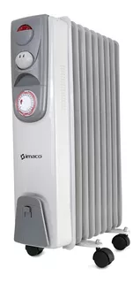 Termo Radiador Imaco Ofr9ao De 9 Celdas Blanco