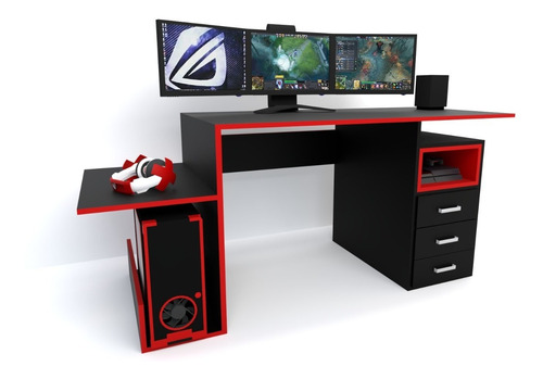 Escritorio Gamer Juegos Pc Playstation Xbox Ps4 Habitacion 