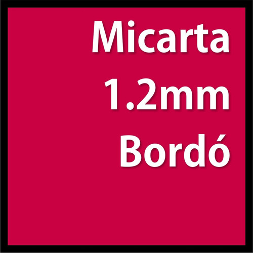Imagen 2 de 3 de Micarta Peu Bordó 300mm X 240mm X 1.2mm