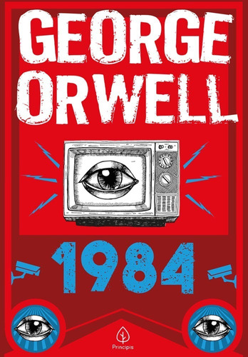 Livro Físico 1984 De George Orwell - O Big Brother - Lacrado