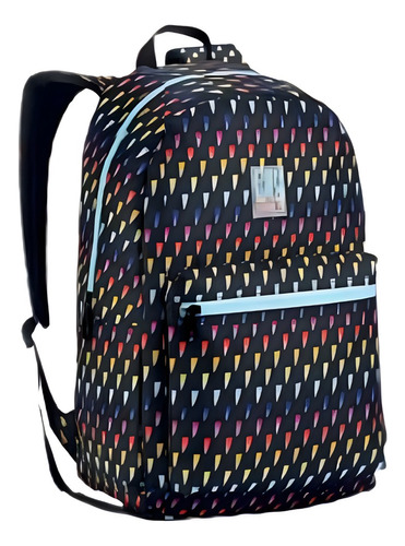 Mochila Bolsa Escolar Juvenil Feminina Costas Reforcada 