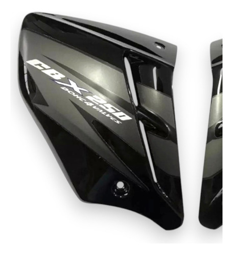 Asa Cbx Aba Asinha Tanque Cbx 250 Twister 07/08 Carenagem Preto