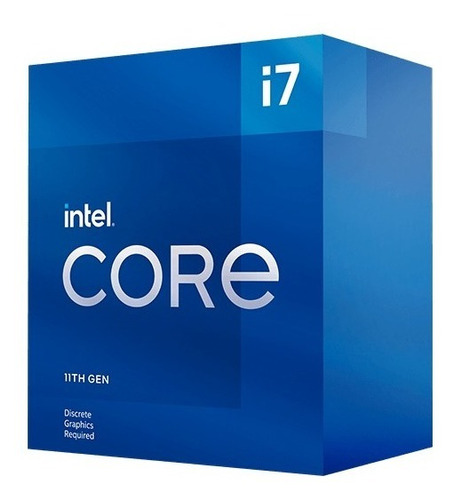 Imagen 1 de 8 de Procesador Intel Core I7-11700f 11va Gen S1200 Bx8070811700f