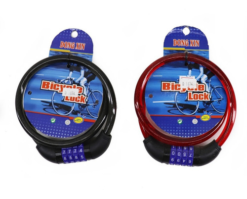 Candado Combinación Para Bicicleta O Moto Resistente