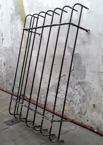 Reja De Hierro Antigua Varilla Redonda Gruesa Reforzad (Usado)