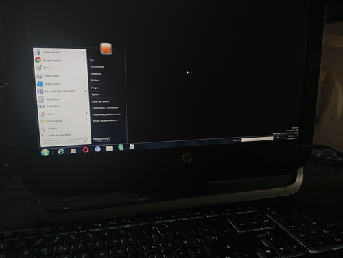 All In One Hp Omni 120-1005la Pentium + 4gb Ddr3 Negro (Usado)